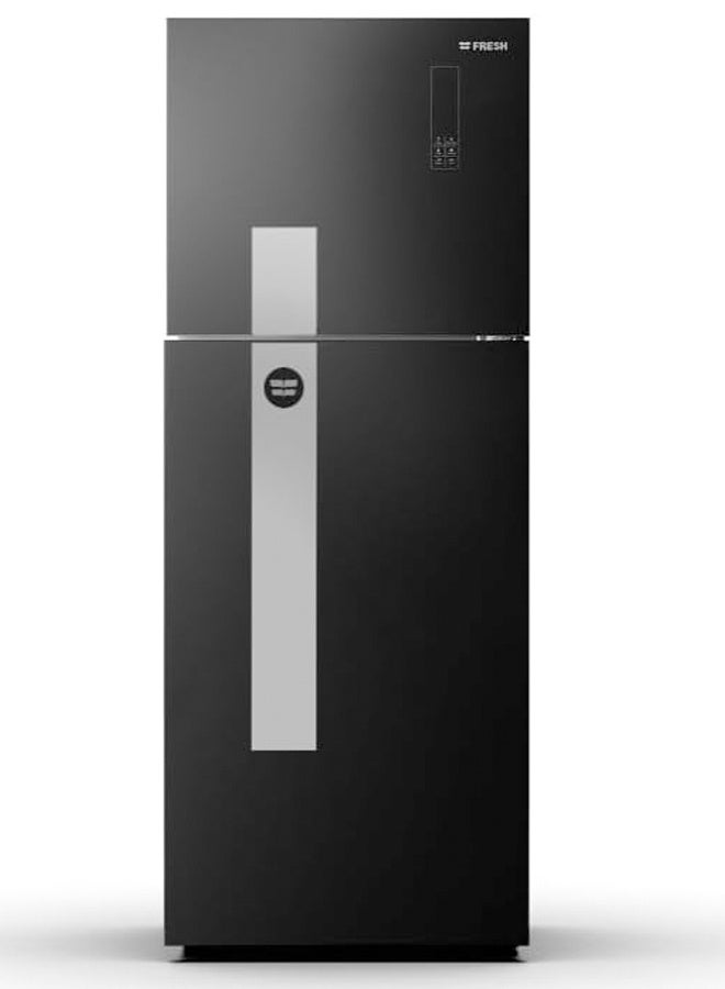 Fresh ثلاجة 397 لتر ديجيتال ، ماكس لاين زجاج فضي،  FNT-MR470YGMLS